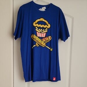 Johnny Cupcakes Blue Graphic Tee